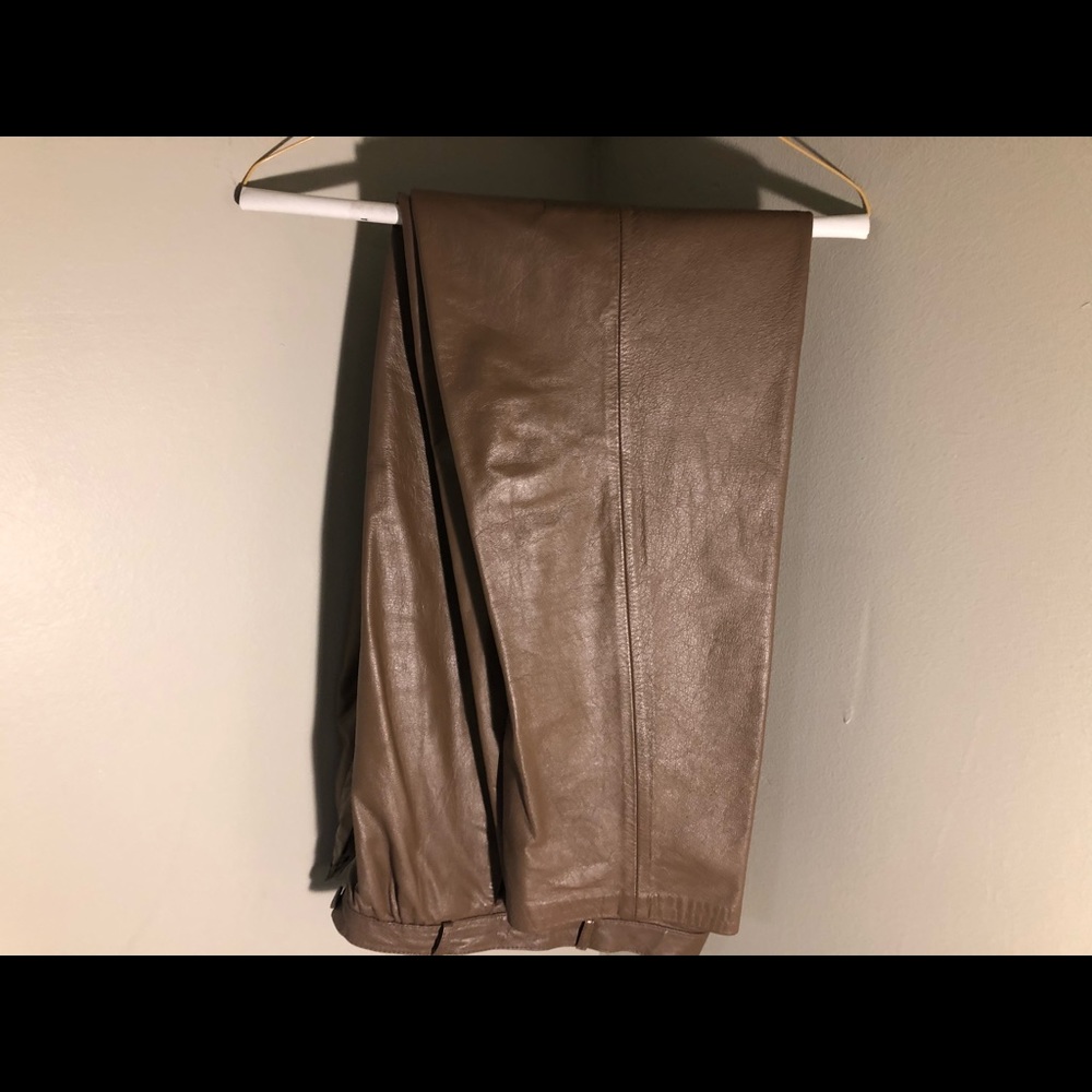 Avanti leather pants